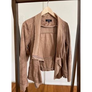 Brown suede jacket